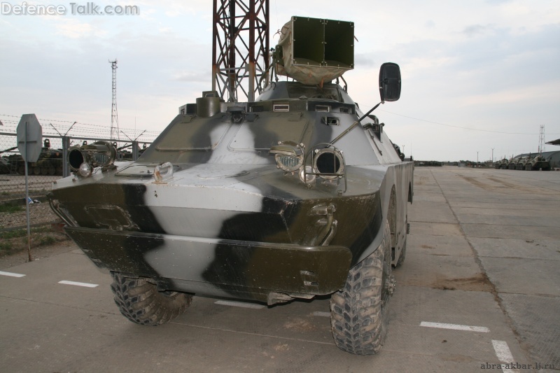 BRDM-2 with loudspeaker