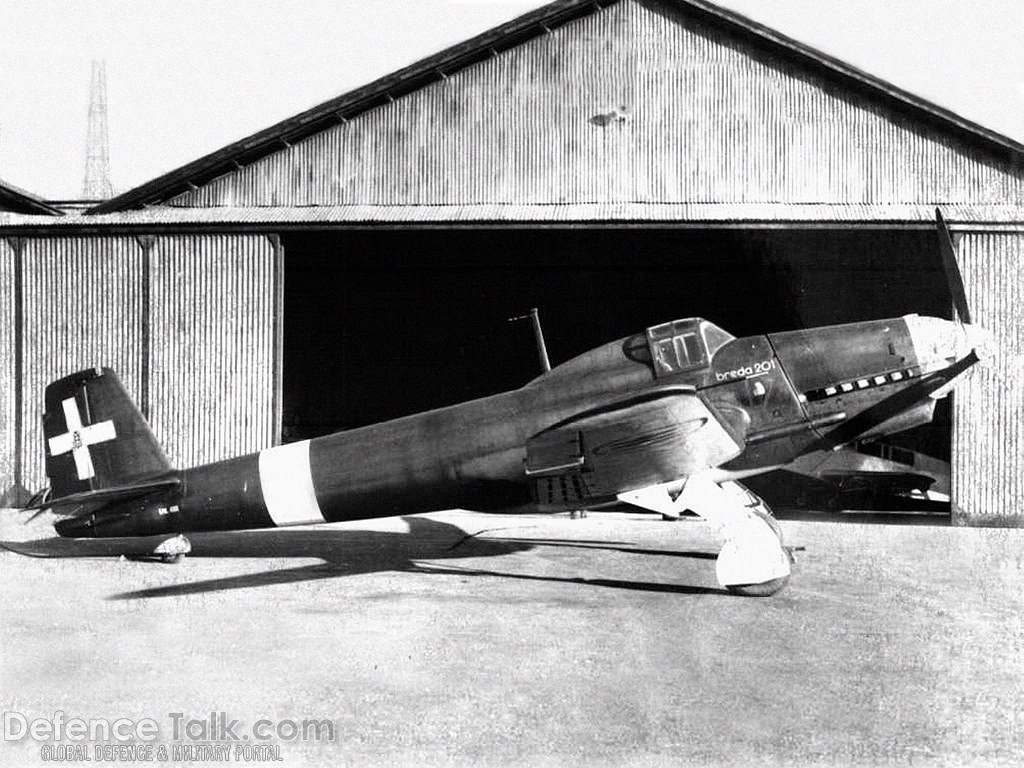Breda Ba.201 - WWII Italian Royal Aviation