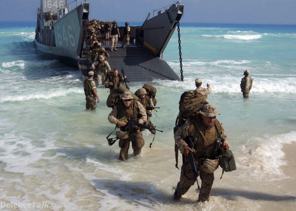 Bright Star Exercise 2005 - U.S. Marines from Expeditionary Strike Group On
