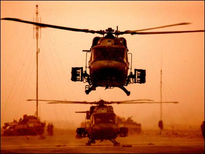 British Anti-Tank Helicopters, Iraq.
