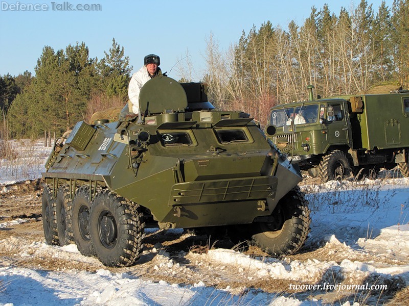 BTR-60 artillery command vehicle