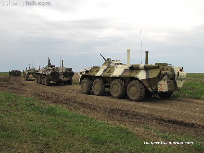 BTR-80 810th Marines Bde