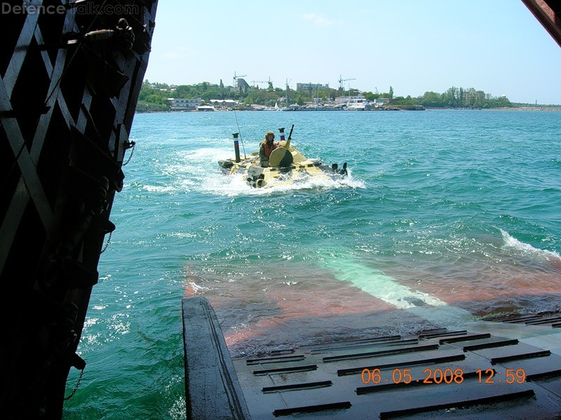 BTR-80 810th Marines Bde