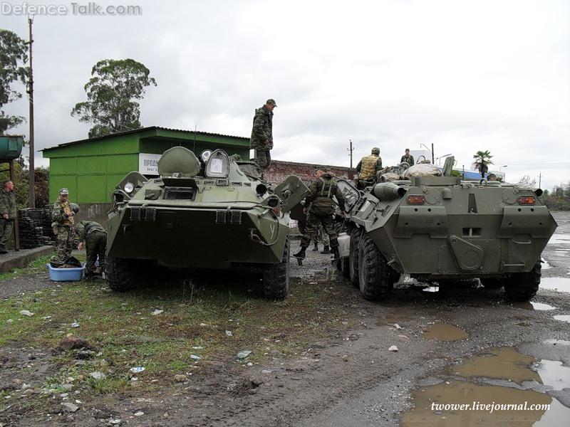 BTR-80 Abkhazia