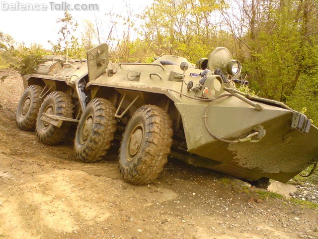 BTR-80 accident