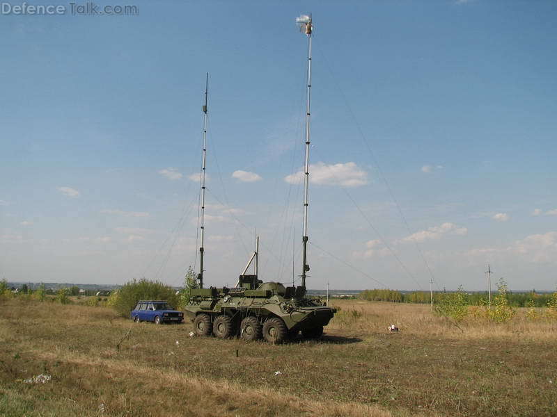 BTR-80 comms station