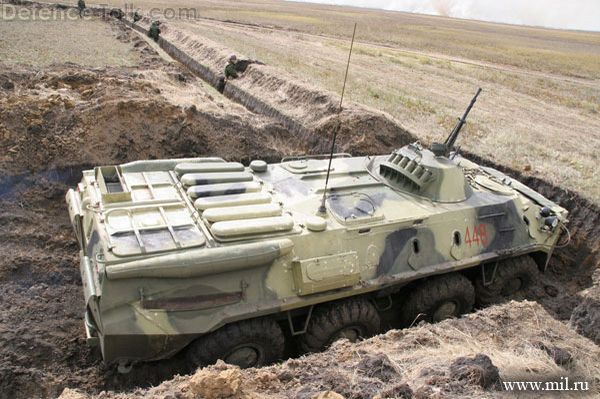 BTR-80 in cover 1