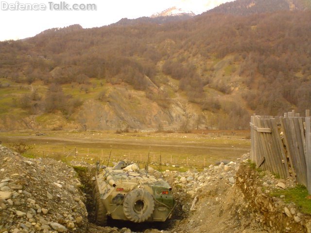 BTR-80 position