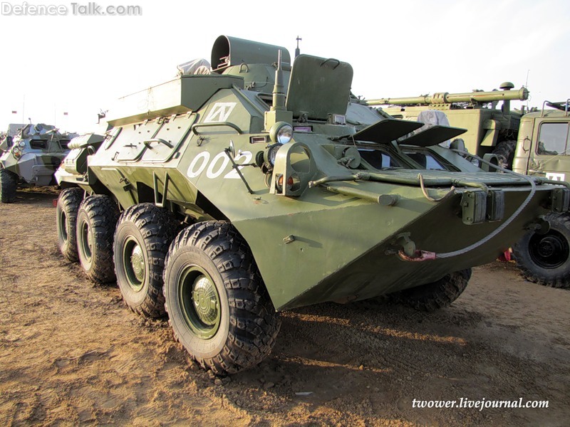 BTR-80 R149 BMR command vehicle