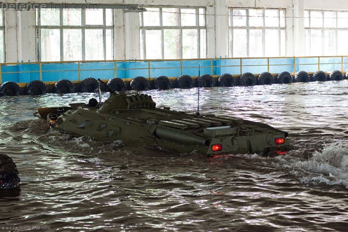 btr-80 swimming