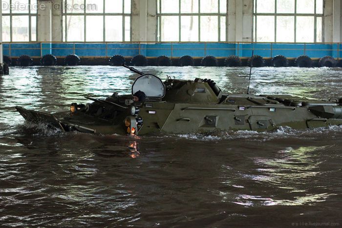 btr-80 swimming