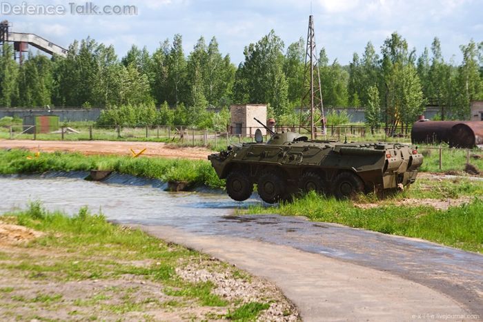 btr-80 water crossing