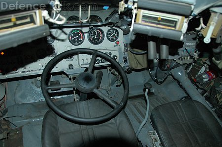 BTR-82 drivers seat