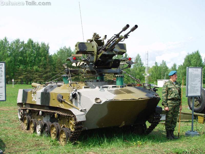 BTR-D with ZU-23-2