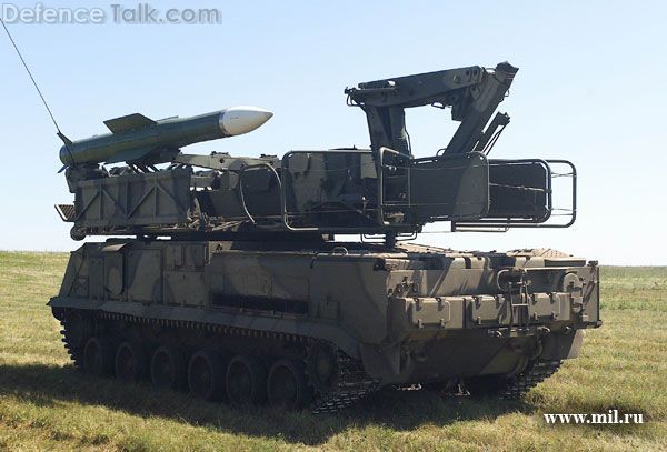 Buk-M1 loader vehicle