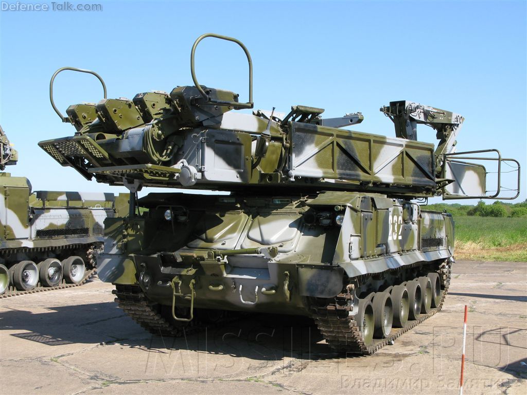 Buk-M1 loading vehicle