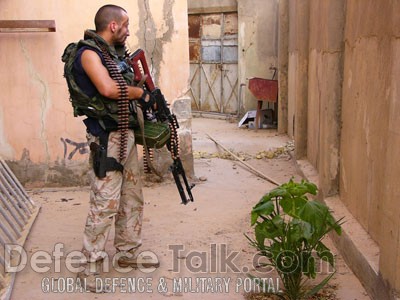 Bulgarian Soldier with RPK