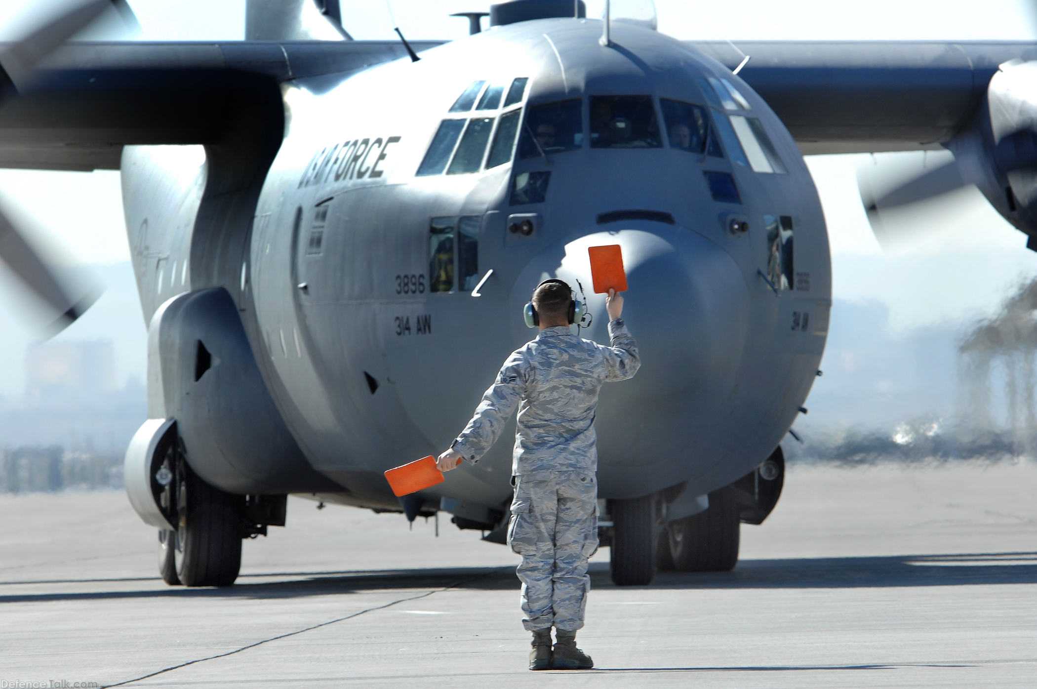 C-130 aircraft - Weapons School Mobility Air Forces Exercise