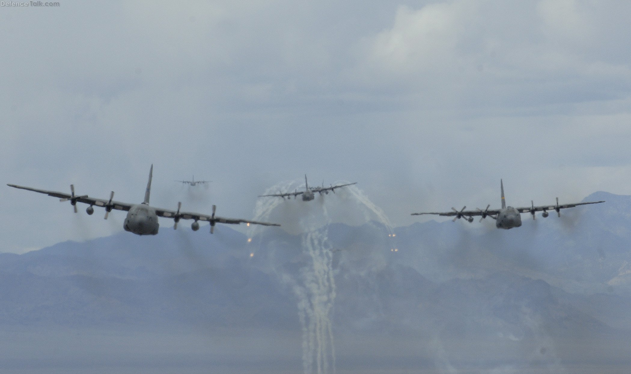 C-130 pilots participate in exercise