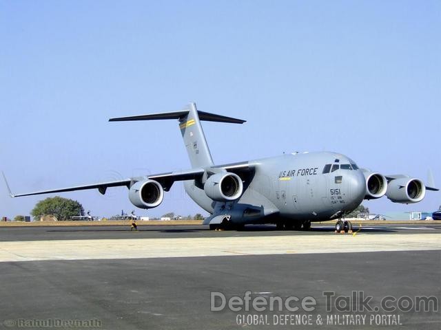 C-17 Aircraft - Aero India 2007, Air Show