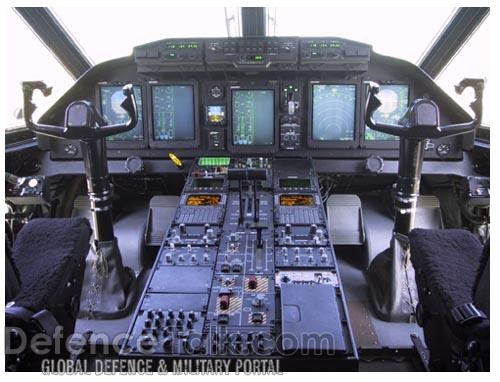 C-27J cockpit