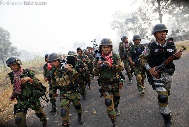 Cambodian Soldiers