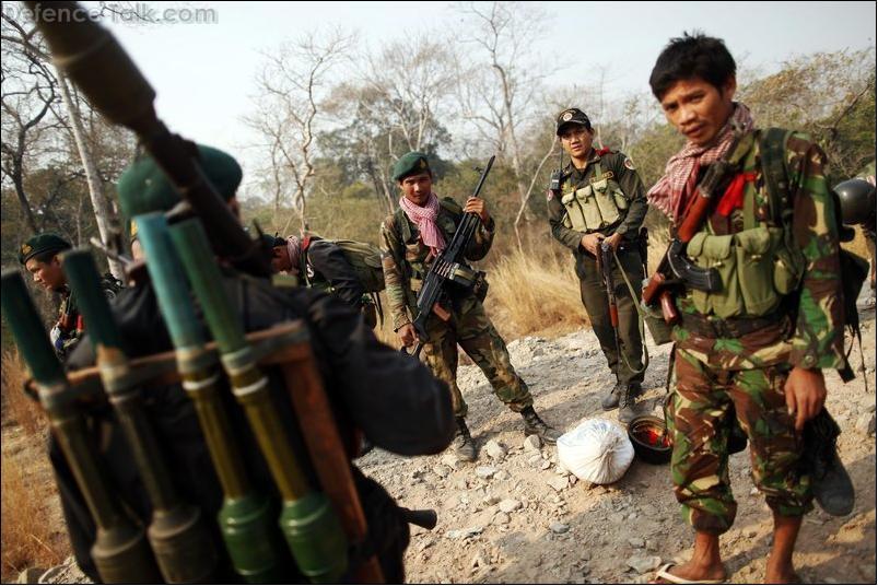 Cambodian Soldiers