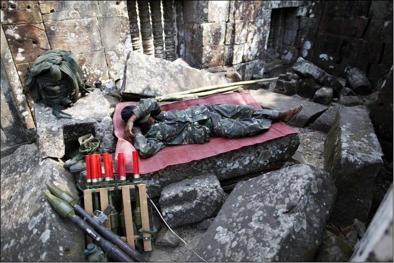 Cambodian Soldiers