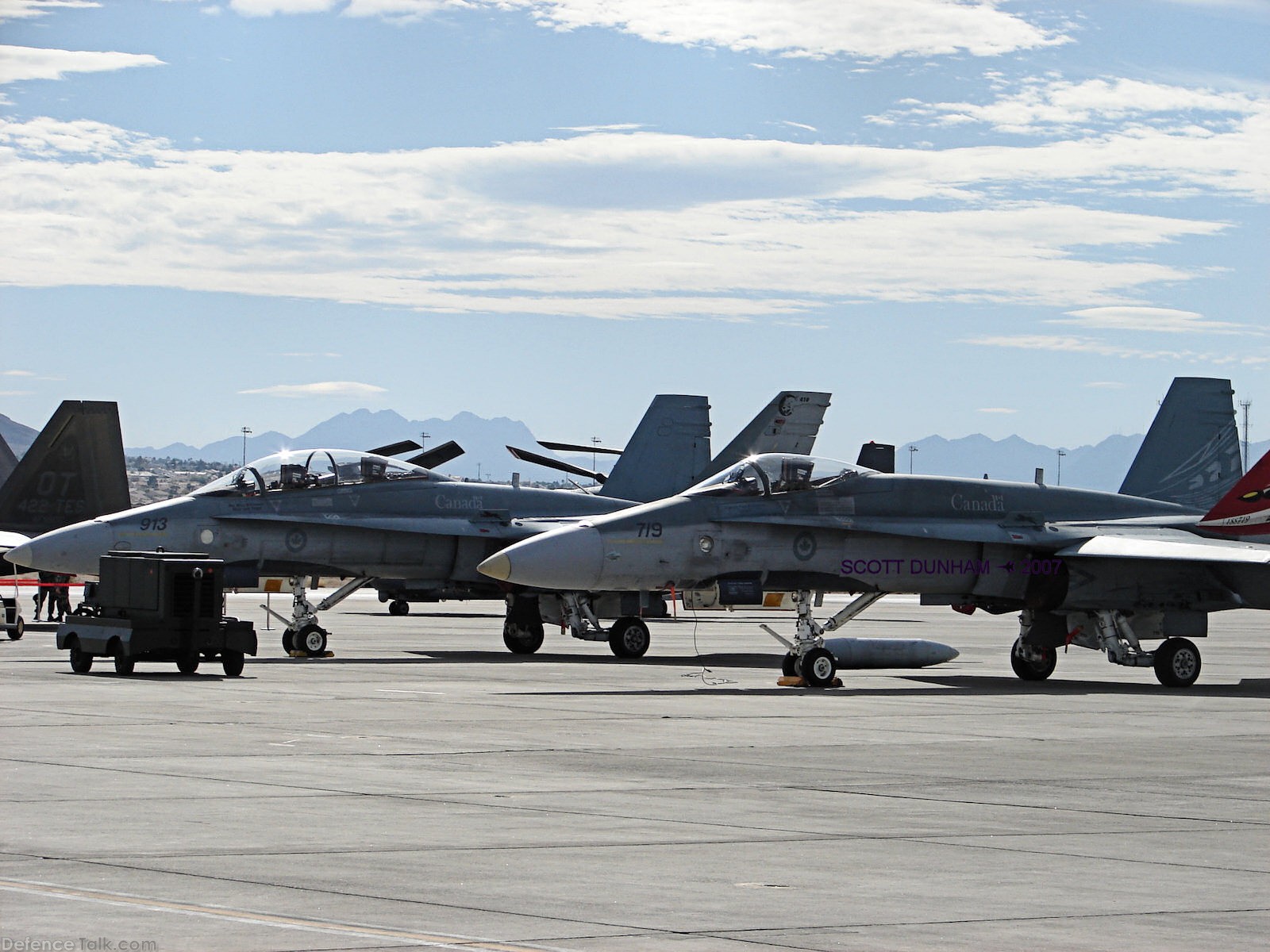 Canadian Air Force CF-18 Hornet Fighter