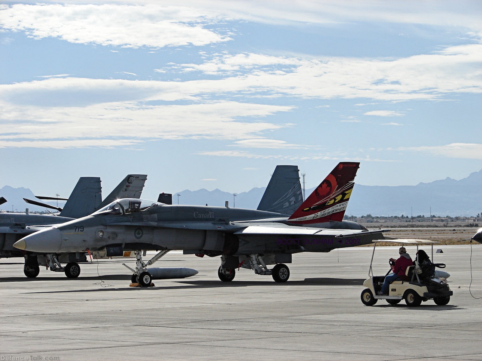 Canadian Air Force CF-18 Hornet Fighter