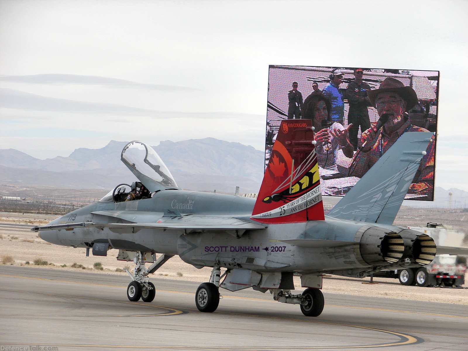 Canadian Air Force CF-18 Hornet Fighter