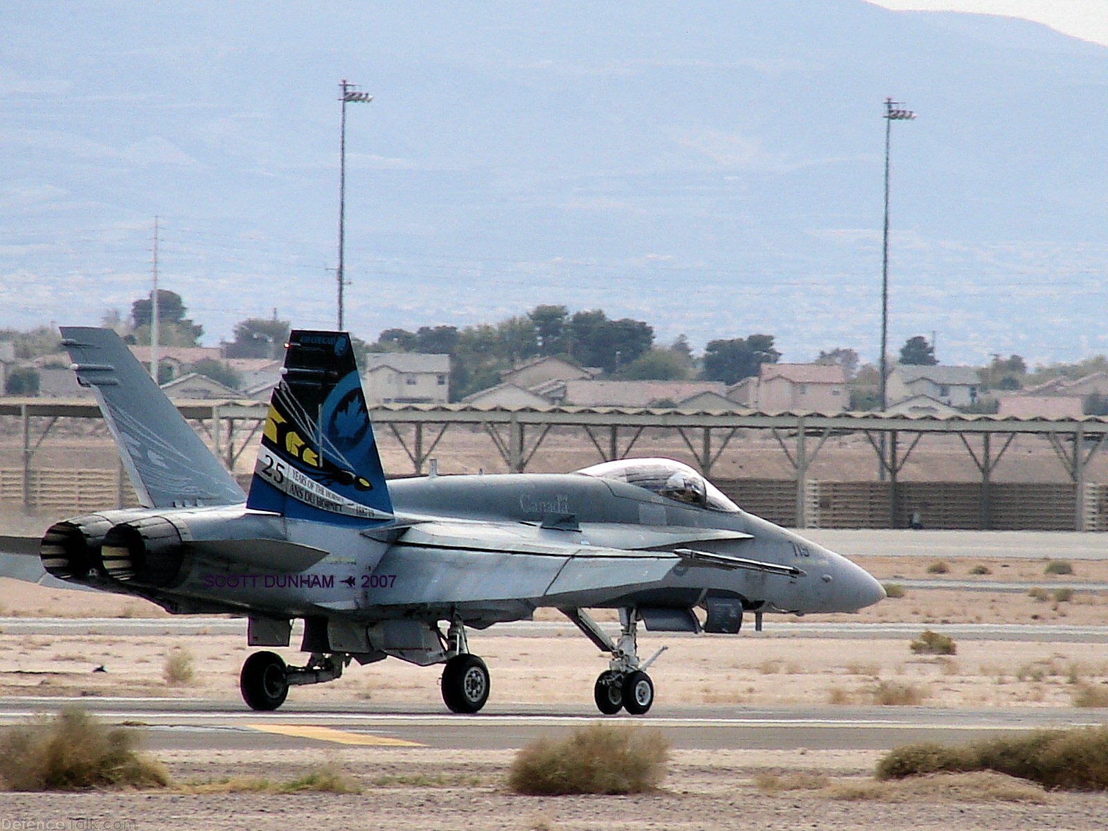 Canadian Air Force CF-18 Hornet Fighter