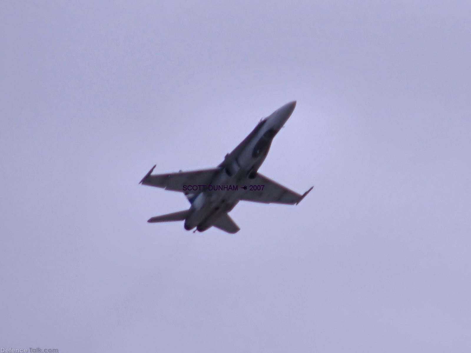 Canadian Air Force CF-18 Hornet Fighter