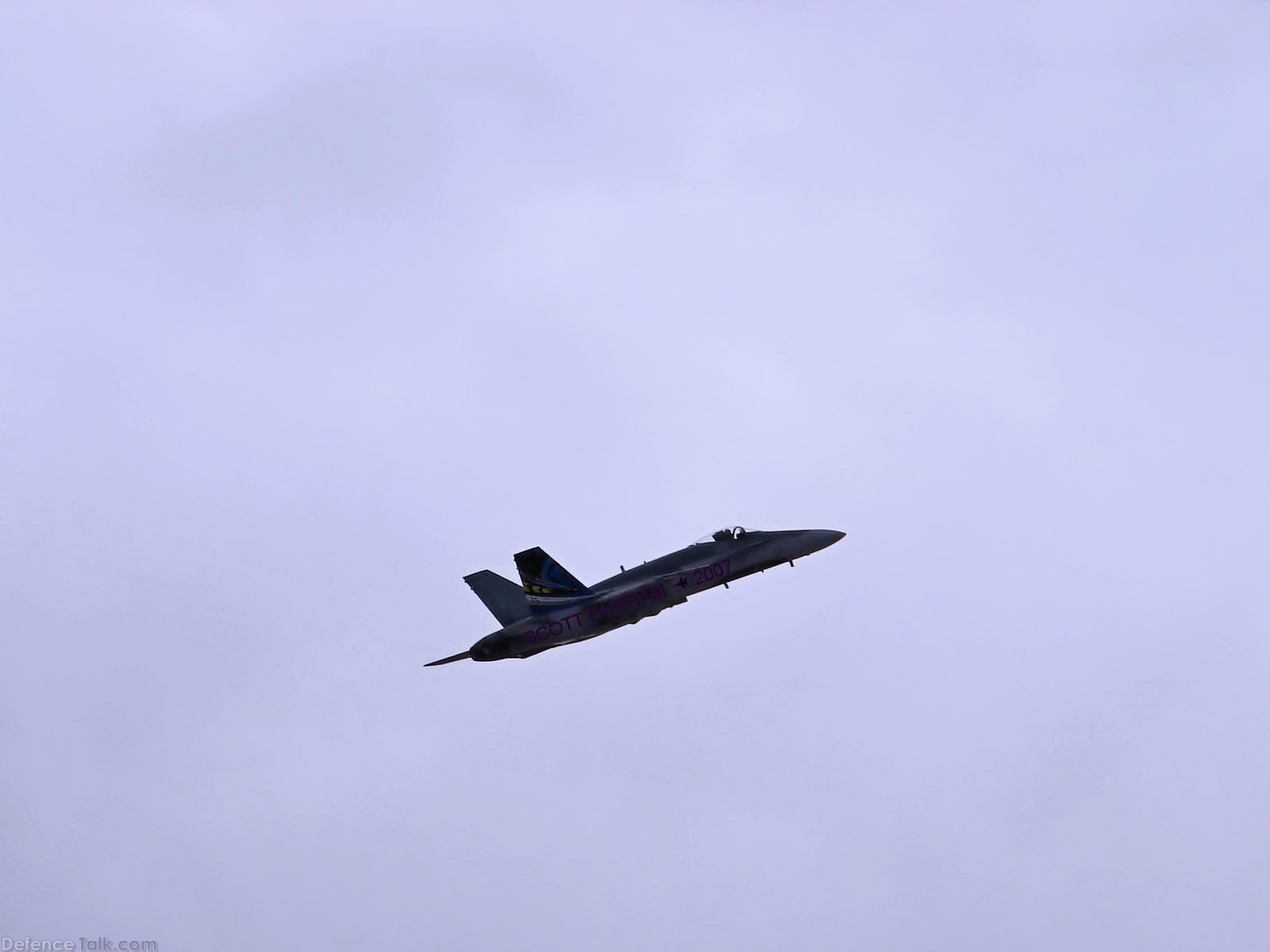 Canadian Air Force CF-18 Hornet Fighter