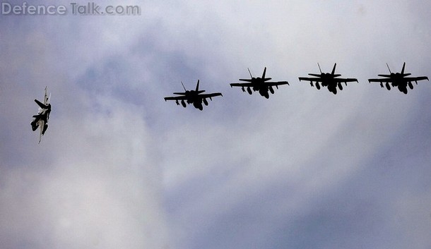 Canadian F18 Hornet fighters