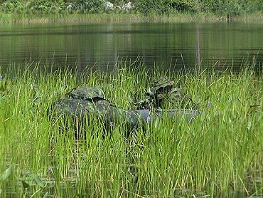 Canadian Troops in Exercise