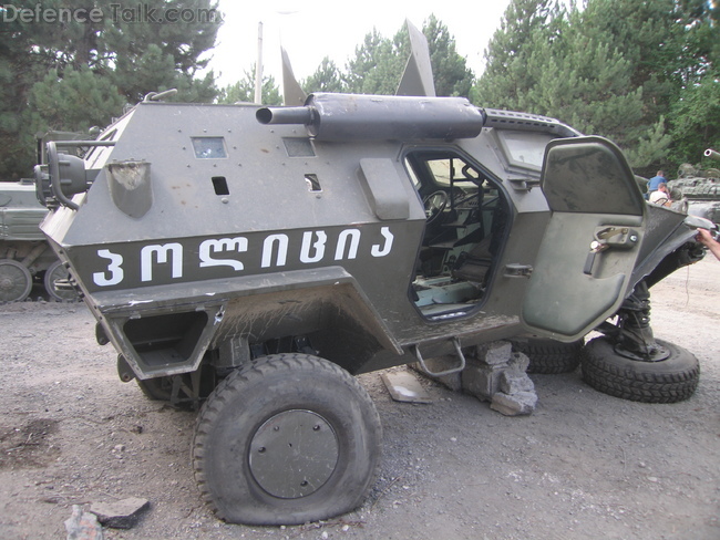 Captured Georgian Armored Car