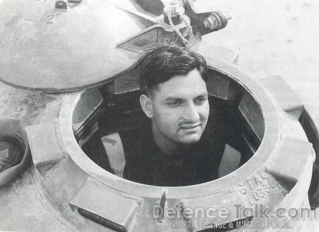 Captured Indian tank, War of 1965