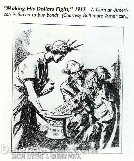 Cartoon from the World War I