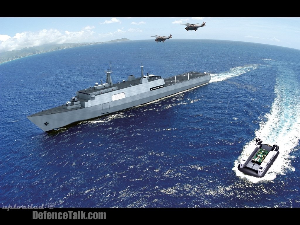 CGI of PLAN Amphibious Vessel