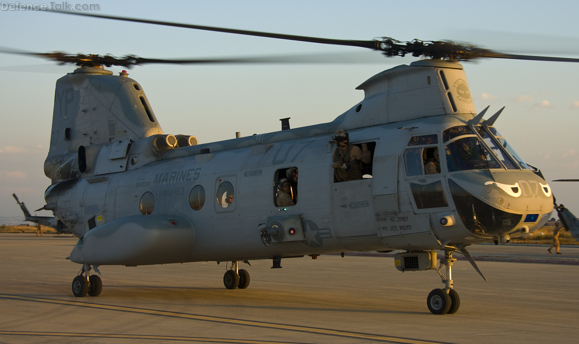 CH-46C Helicopter at Miramar 2010 Air Show