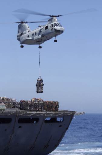 CH-46D Sea Knight helicopter