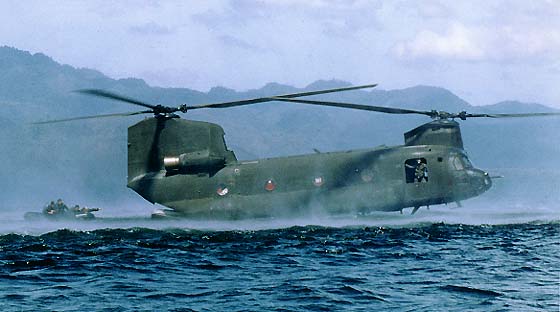 CH-47D/MH-47E CHINOOK HEAVY LIFT HELICOPTER, USA