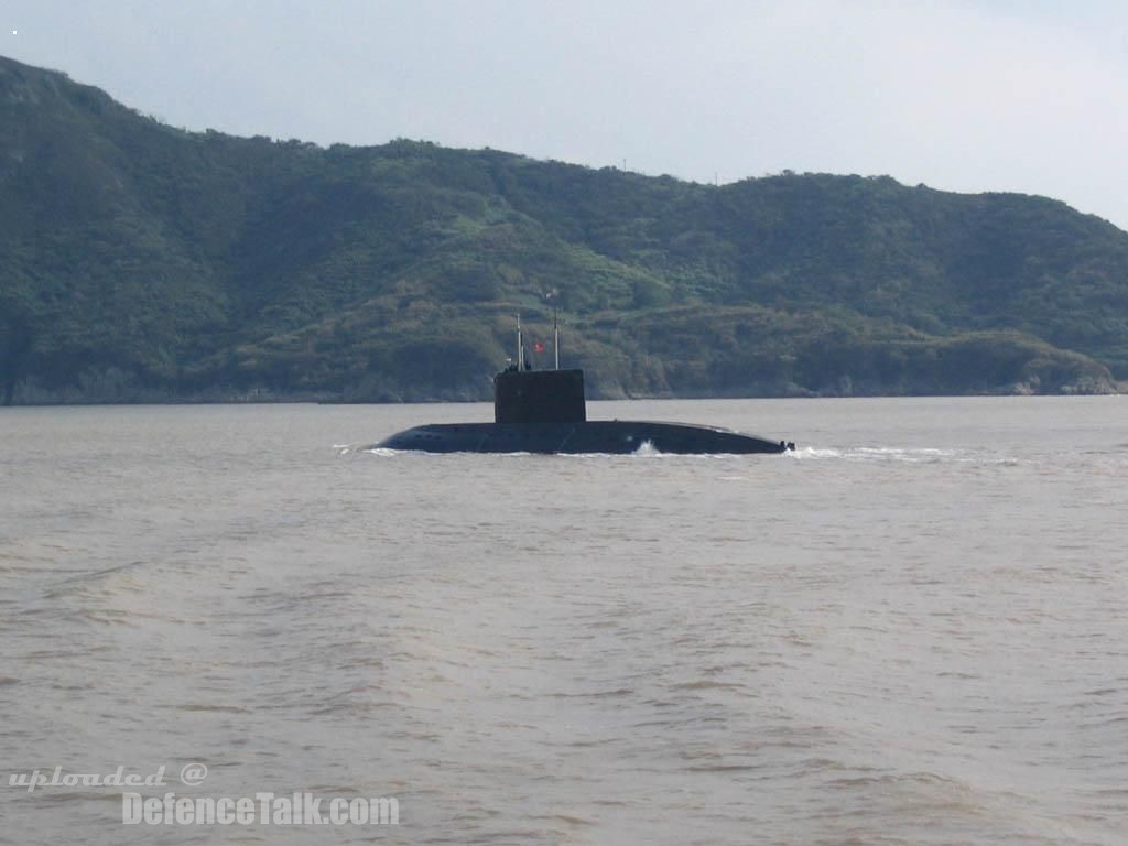 China Navy Kilo Submarine