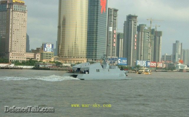 China's missile boat 2208