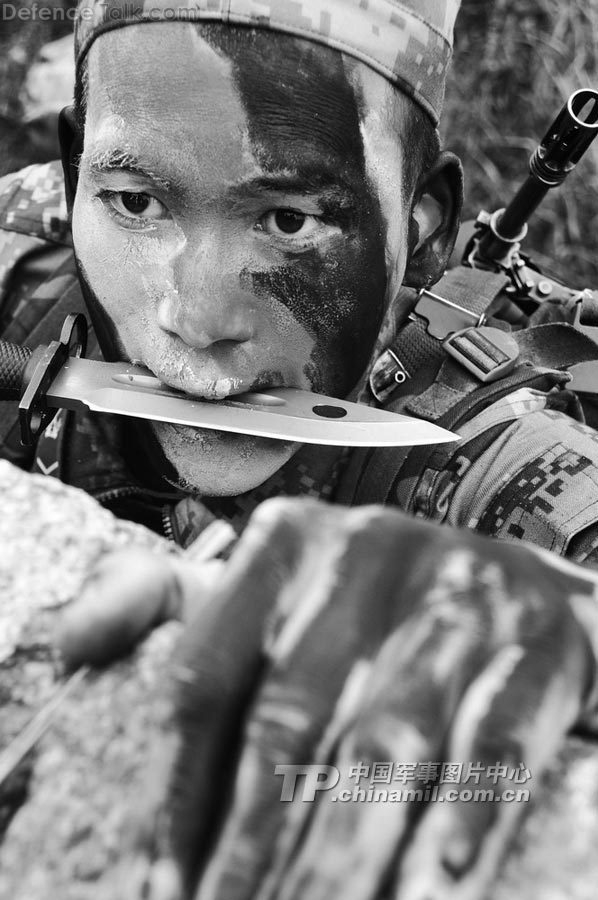 China's  Nanjing Military Region Training