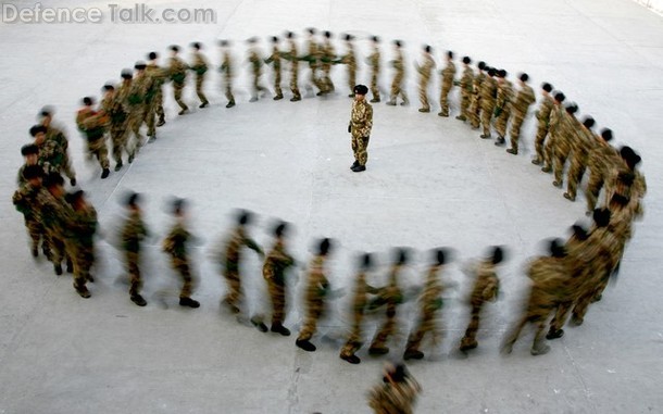 China's Para-Military recruits