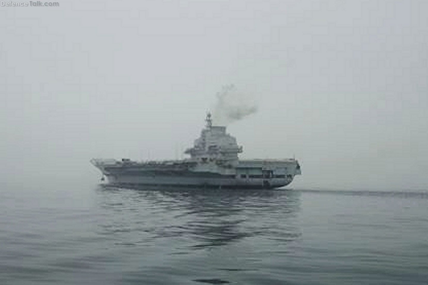 Chinese Carrier at Sea on Trials