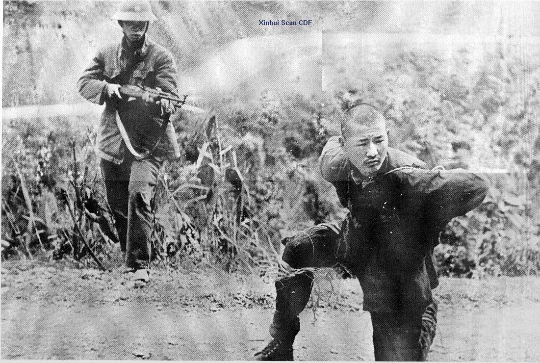 chinese scout was captured (sino-vietnam war )