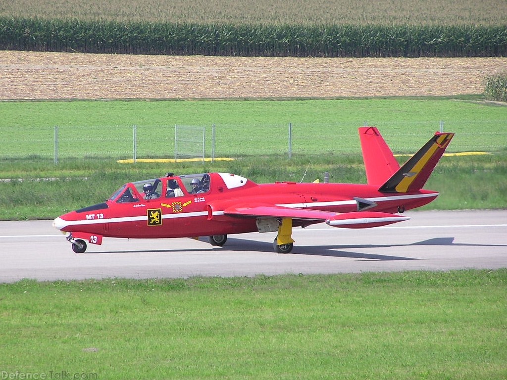 CM-170 Fouga Magister Belgium Air Force